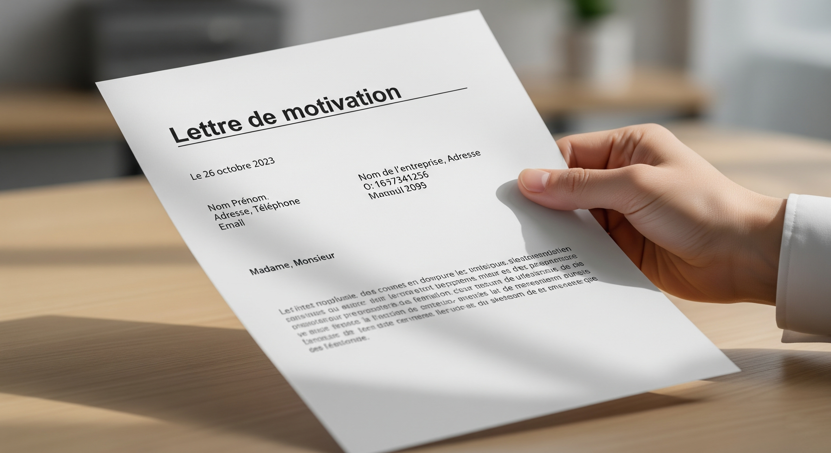 Comment conclure une lettre de motivation ?